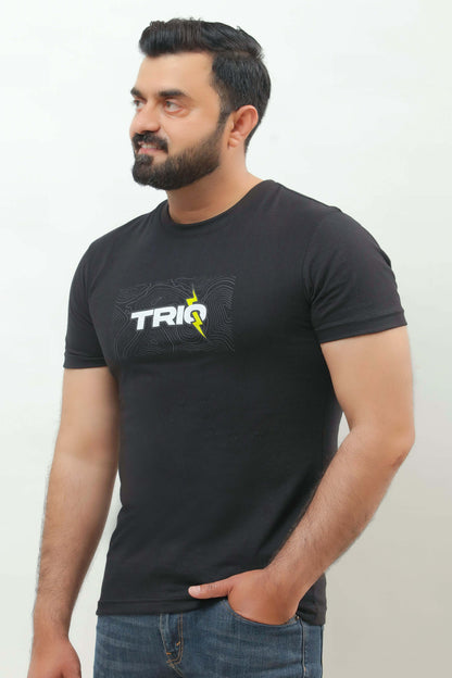 Black Graphic T Shirt